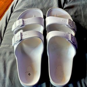 Size 10 white sandles
